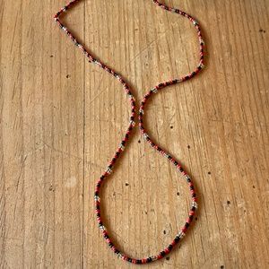 Hand-beaded necklace